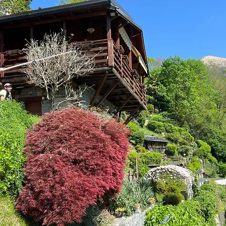 Tatil Evi Con Piscina Riscaldata E Sauna Privata Vicino Al Orta Strona