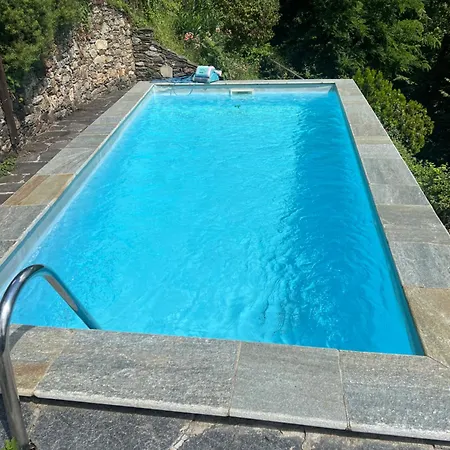 بيت للعطل Con Piscina Riscaldata E Sauna Privata Vicino Al Orta Strona