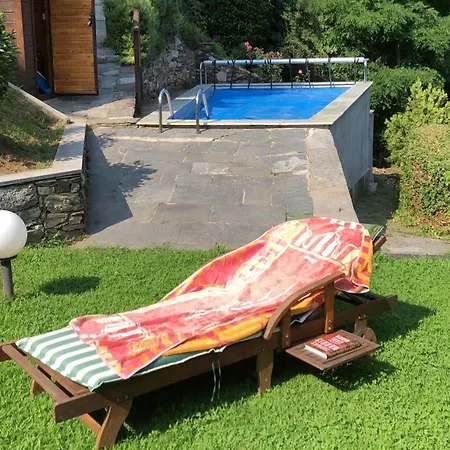 Tatil Evi Con Piscina Riscaldata E Sauna Privata Vicino Al Orta